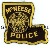 LOUISIANA,MCNEESE POLICE 1